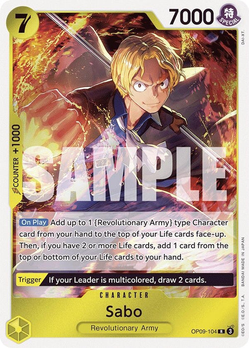Sabo (104) (OP09-104) (Foil) [Emperors in the New World]
