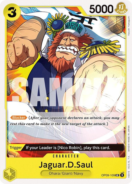 Image for Jaguar.D.Saul (OP09-109) [Emperors in the New World] - One Piece Card Game