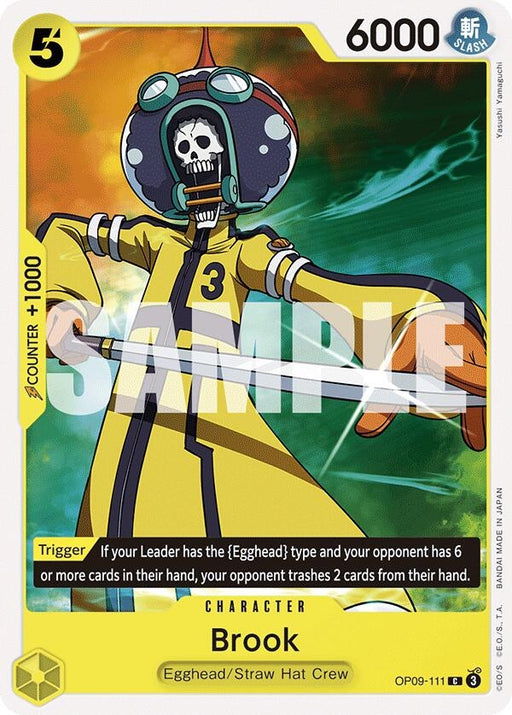 Image for Brook (111) (OP09-111) [Emperors in the New World] - One Piece Card Game