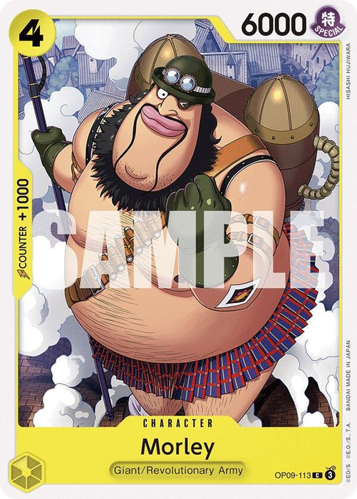 Image for Morley (OP09-113) [Emperors in the New World] - One Piece Card Game