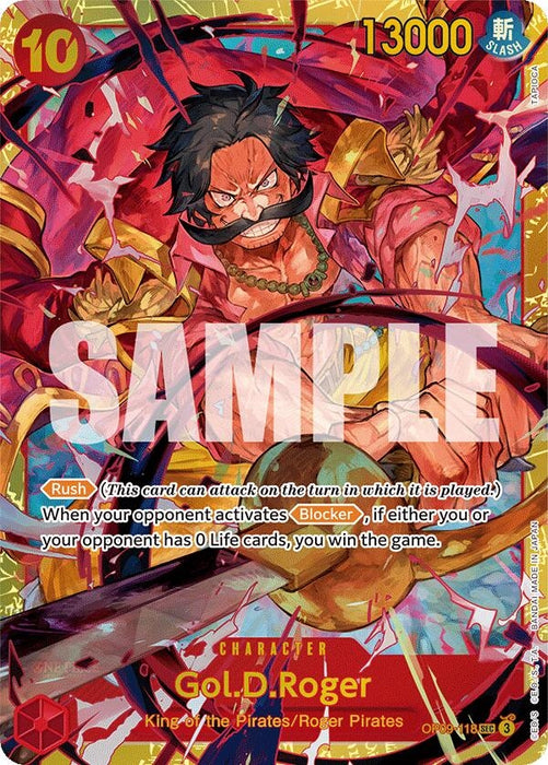 Image for Gol.D.Roger (OP09-118) (Foil) [Emperors in the New World] - One Piece Card Game