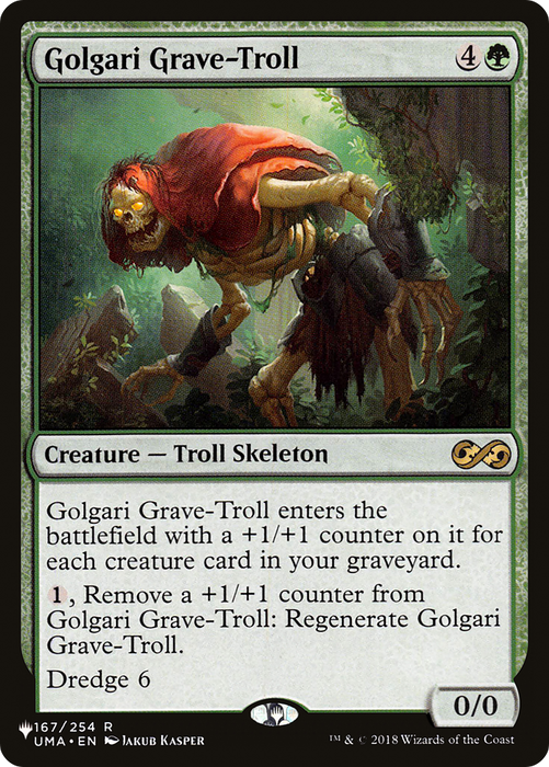 Golgari Grave-Troll [PLST-UMA-167] - The List