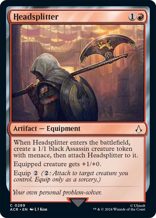 Headsplitter [ACR-289] Foil - Assassin's Creed