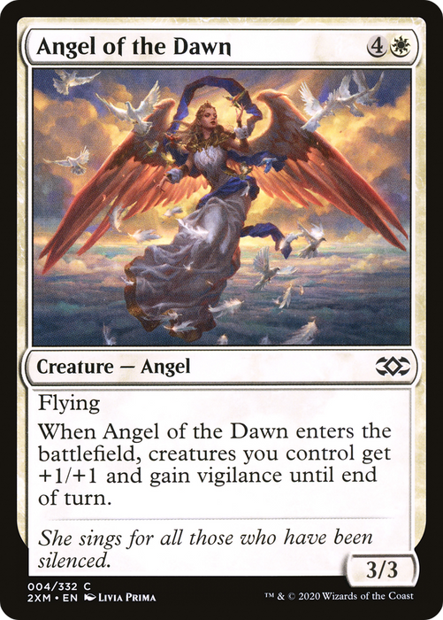 Angel of the Dawn [2XM-004] Foil - Double Masters