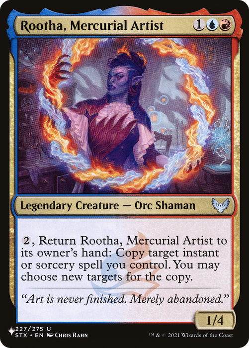 Rootha, Mercurial Artist [PLST-STX-227] - The List