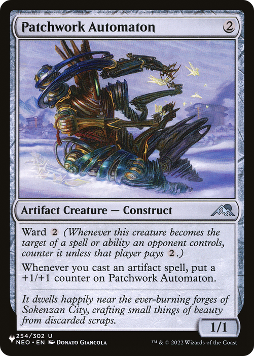 Patchwork Automaton [PLST-NEO-254] - The List