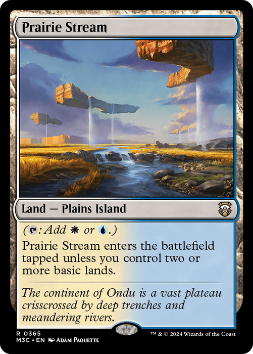 Prairie Stream [M3C-365] - Modern Horizons 3 Commander