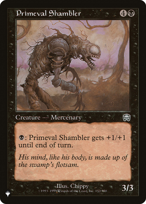 Primeval Shambler [PLST-MMQ-152] - The List