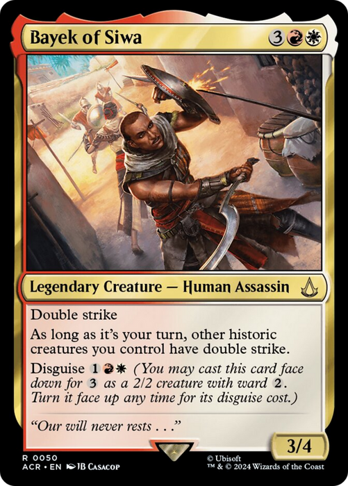 Bayek of Siwa [ACR-050] Foil - Assassin's Creed