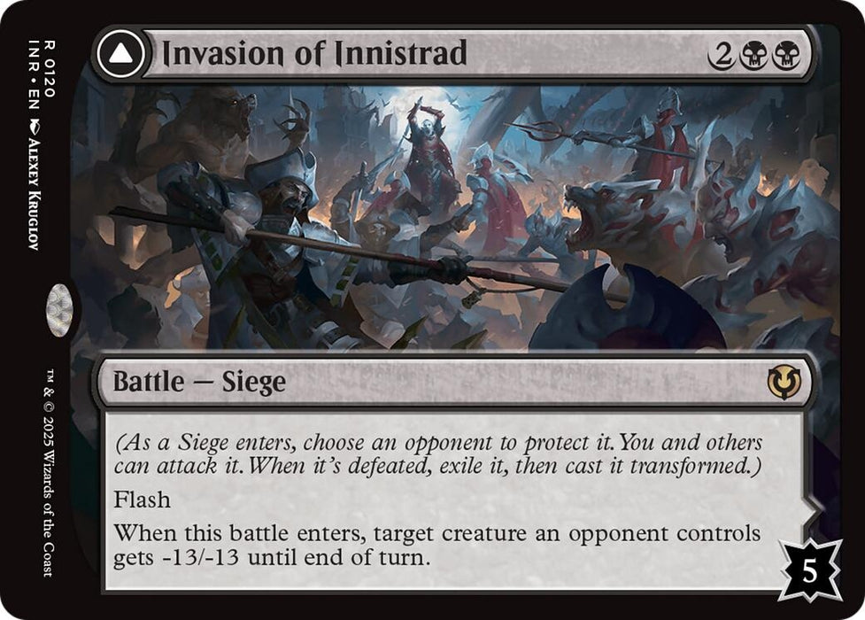 Invasion of Innistrad (120) (Foil) [Innistrad Remastered]