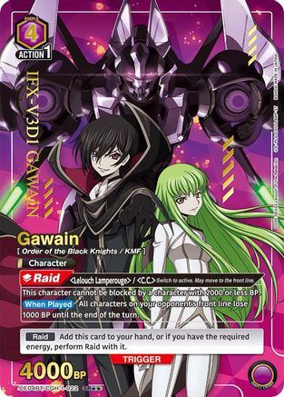 Gawain (SR**) (UE04BT/CGH-1-022) - Code Geass Lelouch of the Rebellion