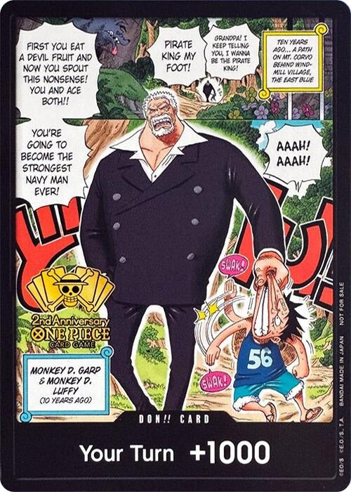 Image for DON!! Card (2nd Anniversary Tournament) [One Piece Promotion Cards] - One Piece Card Game