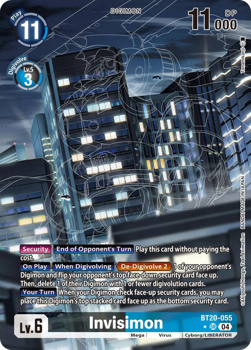 Invisimon (Alternate Art) (BT20-055 SR) (Foil) [Release Special Booster 2.5]