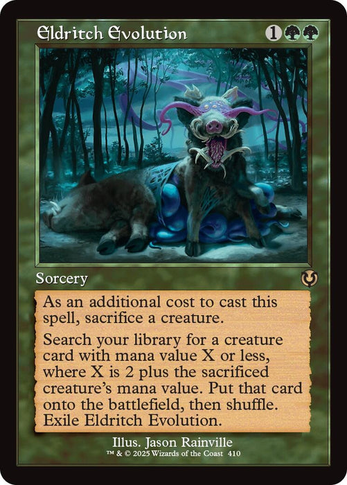 Eldritch Evolution (Retro Frame) (410) [Innistrad Remastered]