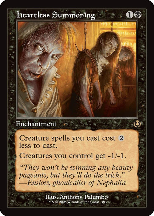 Heartless Summoning (Retro Frame) (383) [Innistrad Remastered]