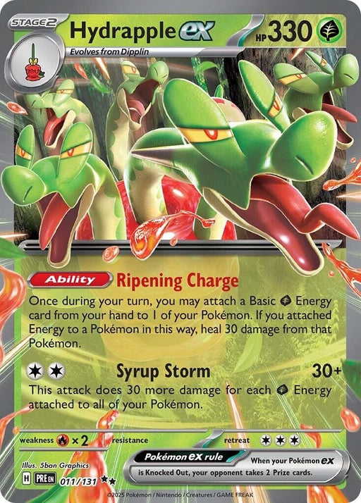 Image for Hydrapple ex (011/131) (Holofoil) [SV: Prismatic Evolutions] - Pokemon