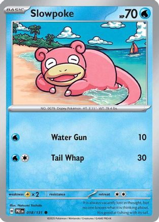 Slowpoke (018/131) [SV: Prismatic Evolutions]