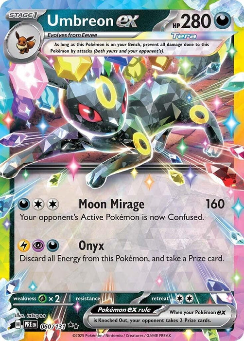 Image for Umbreon ex (060/131) (Holofoil) [SV: Prismatic Evolutions] - Pokemon