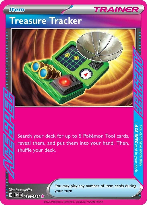 Image for Treasure Tracker (131/131) (Holofoil) [SV: Prismatic Evolutions] - Pokemon