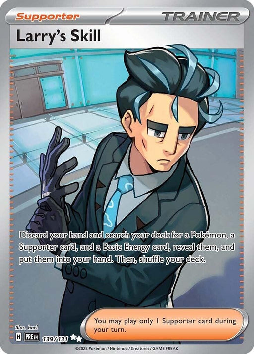 Image for Larry's Skill (139/131) (Holofoil) [SV: Prismatic Evolutions] - Pokemon