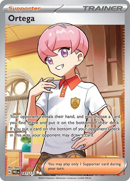 Image for Ortega (141/131) (Holofoil) [SV: Prismatic Evolutions] - Pokemon