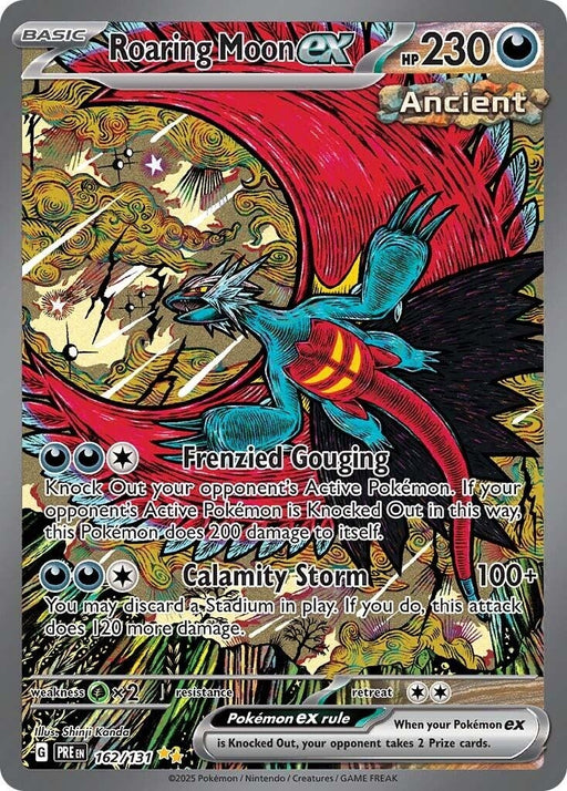 Image for Roaring Moon ex (162/131) (Holofoil) [SV: Prismatic Evolutions] - Pokemon