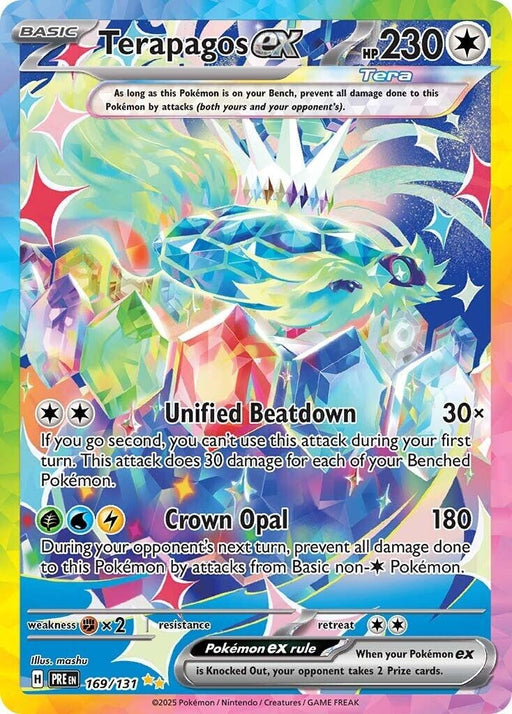Image for Terapagos ex (169/131) (Holofoil) [SV: Prismatic Evolutions] - Pokemon