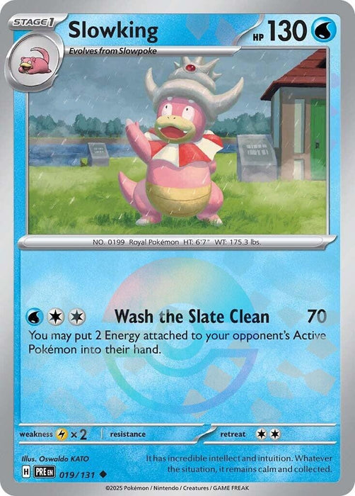 Image for Slowking (Poke Ball Pattern) (019/131) (Holofoil) [SV: Prismatic Evolutions] - Pokemon