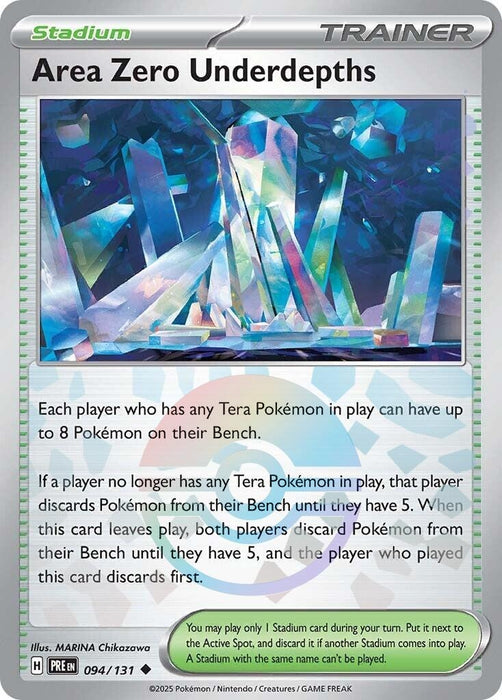Image for Area Zero Underdepths (Poke Ball Pattern) (094/131) (Holofoil) [SV: Prismatic Evolutions] - Pokemon