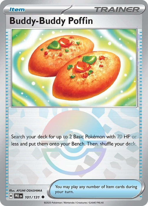 Image for Buddy-Buddy Poffin (Poke Ball Pattern) (101/131) (Holofoil) [SV: Prismatic Evolutions] - Pokemon
