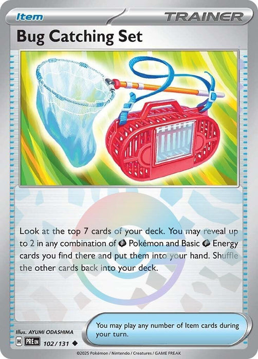 Image for Bug Catching Set (Poke Ball Pattern) (102/131) (Holofoil) [SV: Prismatic Evolutions] - Pokemon