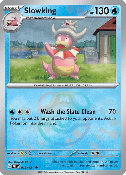 Image for Slowking (Master Ball Pattern) (019/131) (Holofoil) [SV: Prismatic Evolutions] - Pokemon
