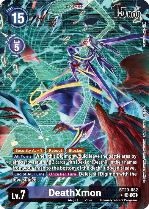 DeathXmon (Alternate Art) (BT20-082 SR) (Foil) [Release Special Booster 2.5]