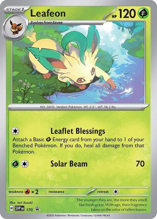 Image for Leafeon - 170 (Cosmos Holo) (170) (Holofoil) [SV: Scarlet & Violet Promo Cards] (SVP) - Pokemon