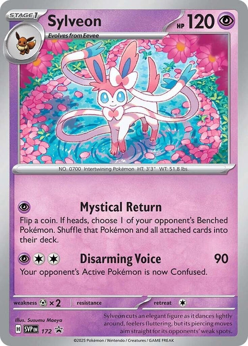 Image for Sylveon - 172 (Cosmos Holo) (172) (Holofoil) [SV: Scarlet & Violet Promo Cards] (SVP) - Pokemon