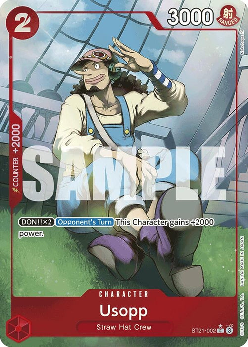 Usopp (Parallel) (ST21-002) (Foil) [Starter Deck EX: Gear 5]