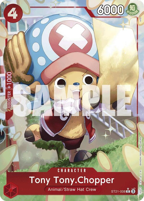 Image for Tony Tony.Chopper (Parallel) (ST21-008) (Foil) [Starter Deck EX: Gear 5] - One Piece Card Game