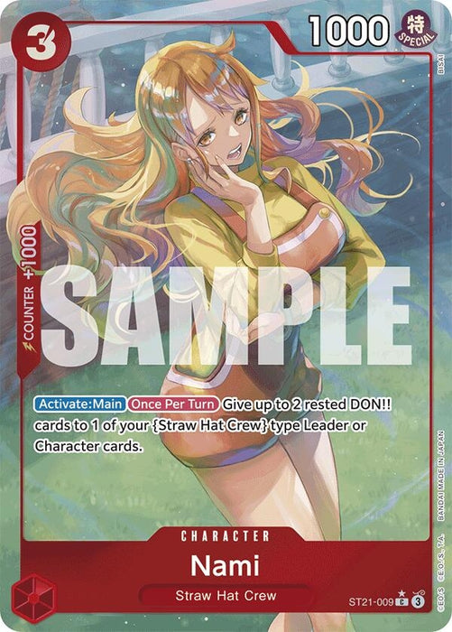 Nami (Parallel) (ST21-009) (Foil) [Starter Deck EX: Gear 5]