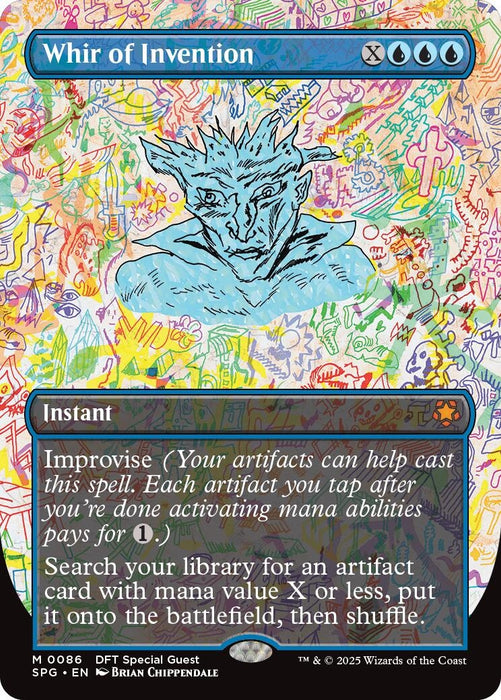 Image for Whir of Invention (Borderless) (86) (Foil) [Special Guests] - Magic: The Gathering
