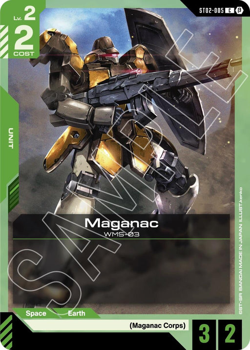 Image for Maganac (ST02-005) [Edition Beta] - Gundam Card Game