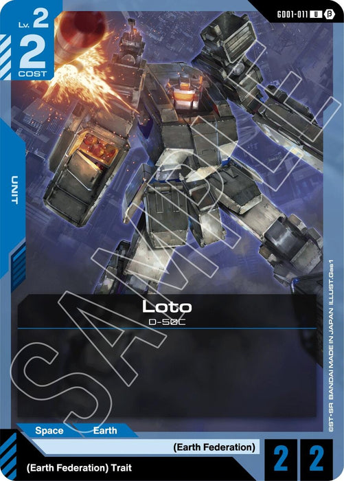 Image for Loto (GD01-011) [Edition Beta] - Gundam Card Game