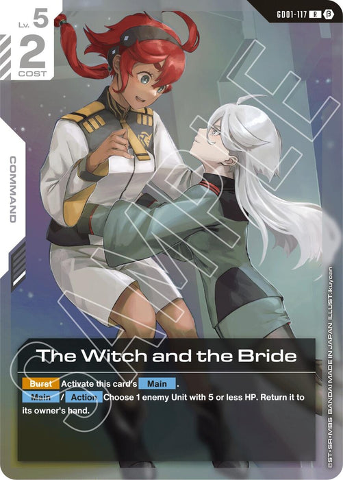 Image for The Witch and the Bride (GD01-117) (Holofoil) [Edition Beta] - Gundam Card Game