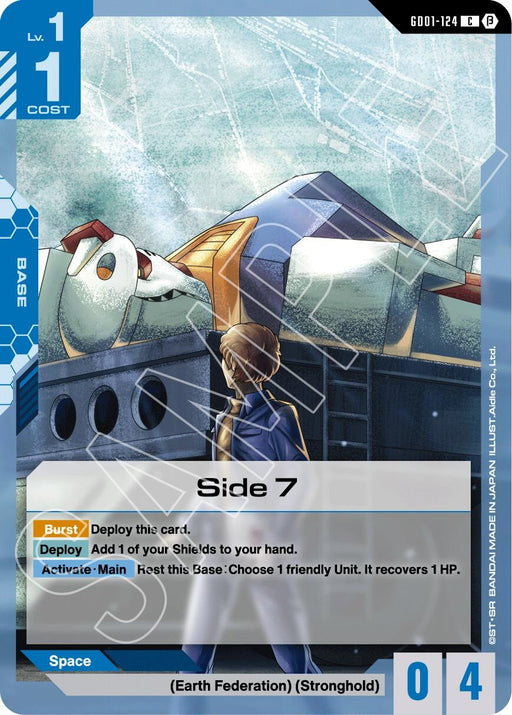 Image for Side 7 (GD01-124) [Edition Beta] - Gundam Card Game