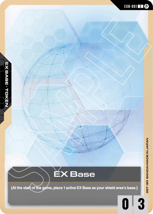 Image for EX Base (EXB-001) [Edition Beta] - Gundam Card Game