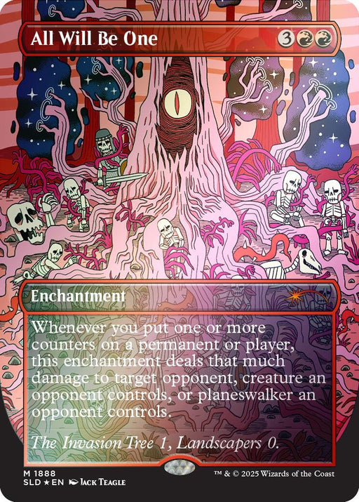 Image for All Will Be One (Rainbow Foil) (1888) (Foil) [Secret Lair Drop Series] - Magic: The Gathering