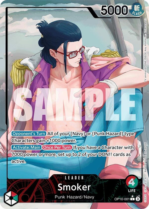 Smoker (001) (Parallel) (OP10-001) (Foil) [Royal Blood]