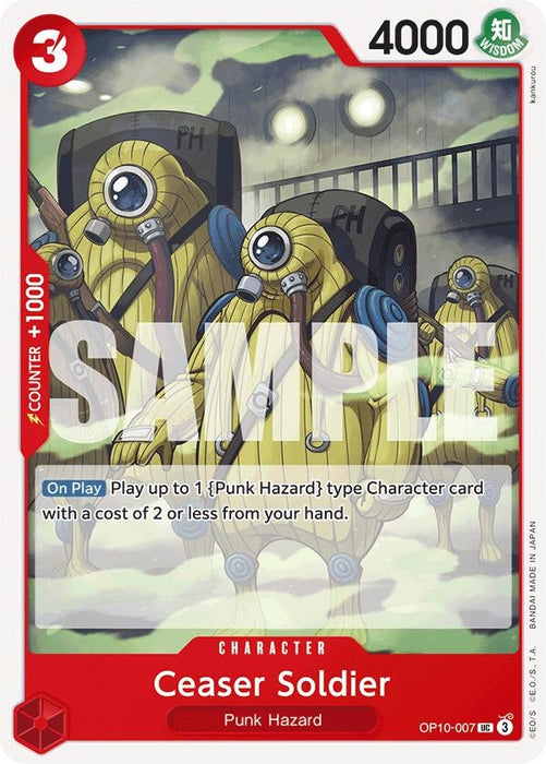 Image for Ceaser Soldier (OP10-007) [Royal Blood] - One Piece Card Game