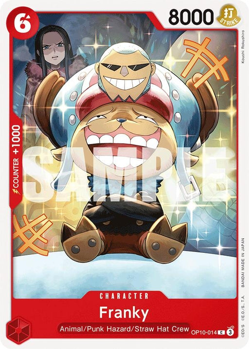 Image for Franky (014) (OP10-014) [Royal Blood] - One Piece Card Game