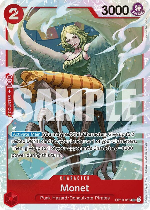 Image for Monet (OP10-016) (Foil) [Royal Blood] - One Piece Card Game