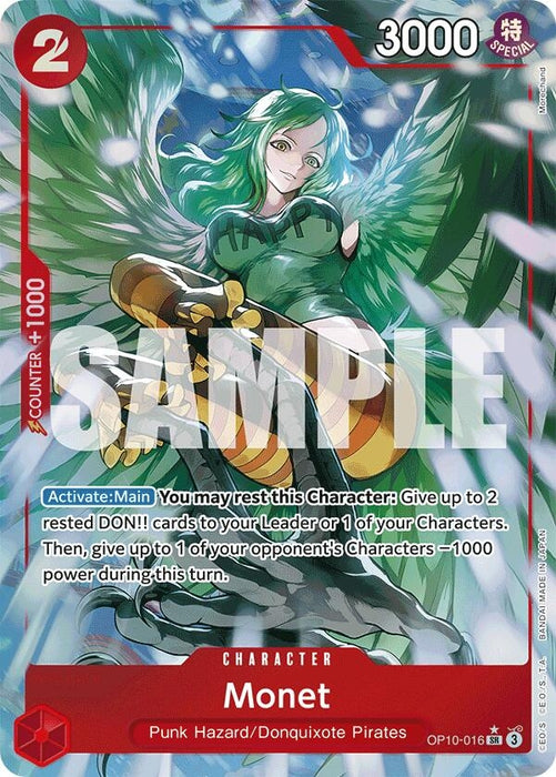 Monet (Parallel) (OP10-016) (Foil) [Royal Blood]